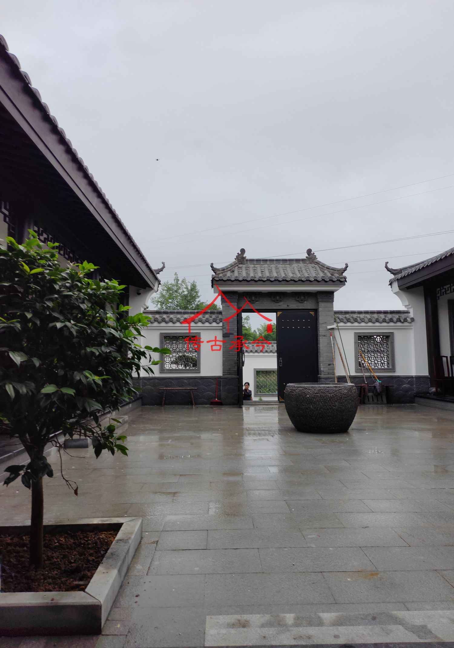 四合院中的中式門樓