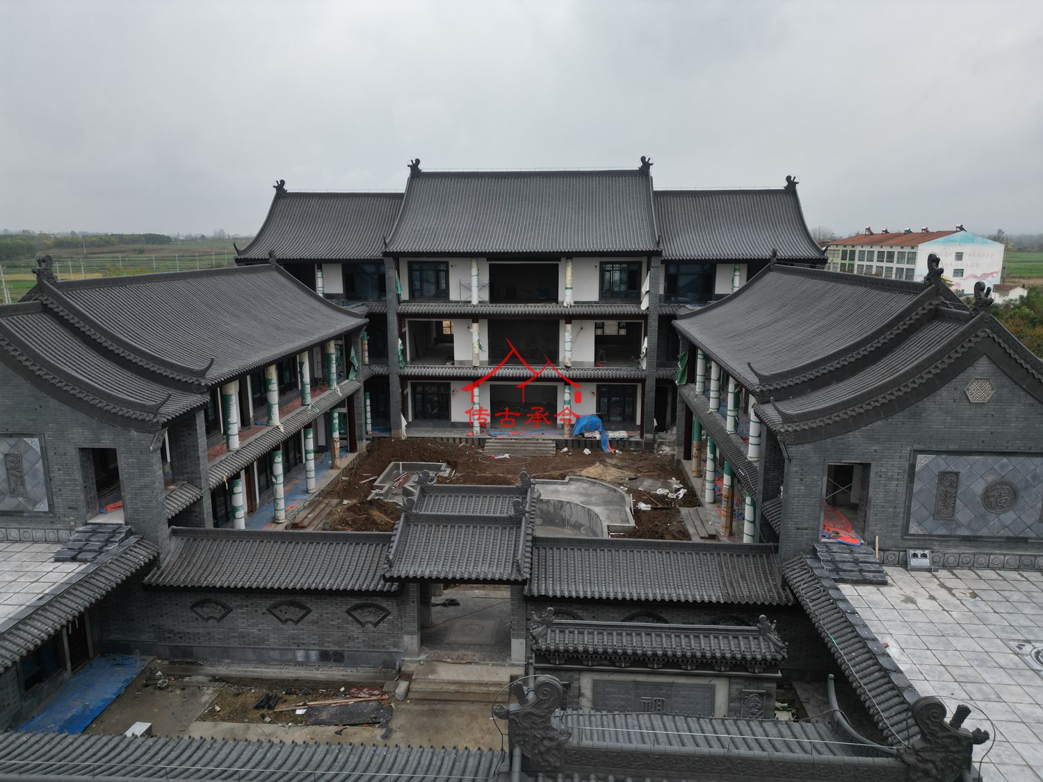 裝修中的四合院