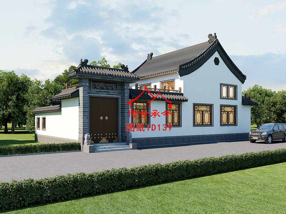 小型合院效果圖