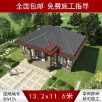 一層新中式別墅圖紙大全