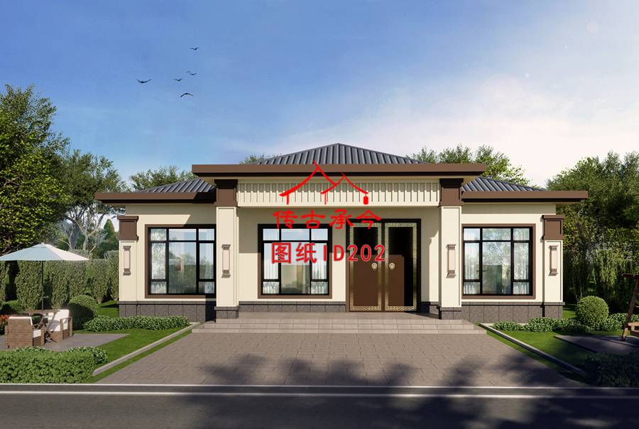 農(nóng)村自建別墅模型