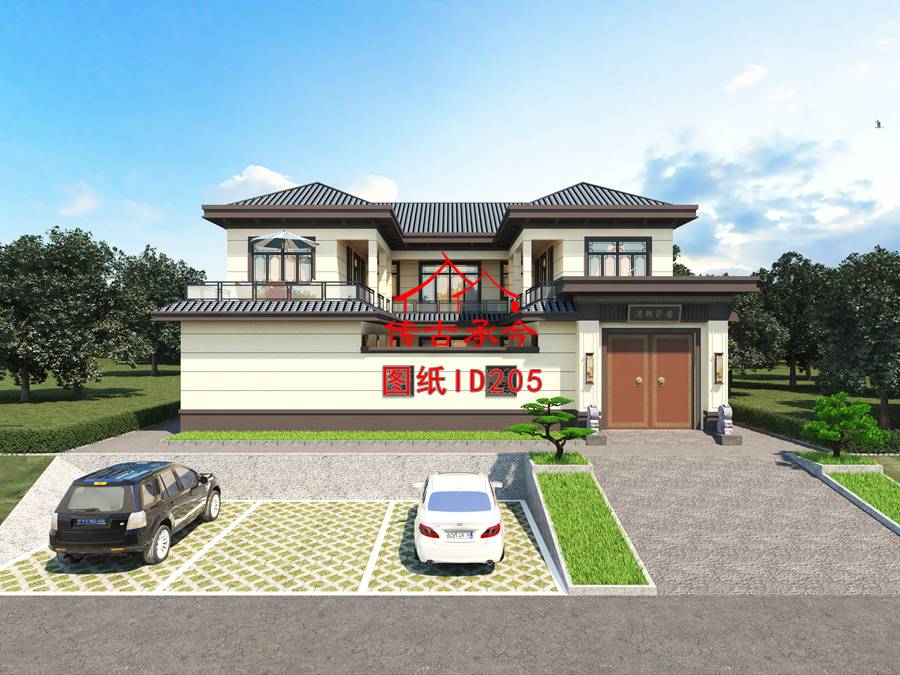 自建房二層小型別墅