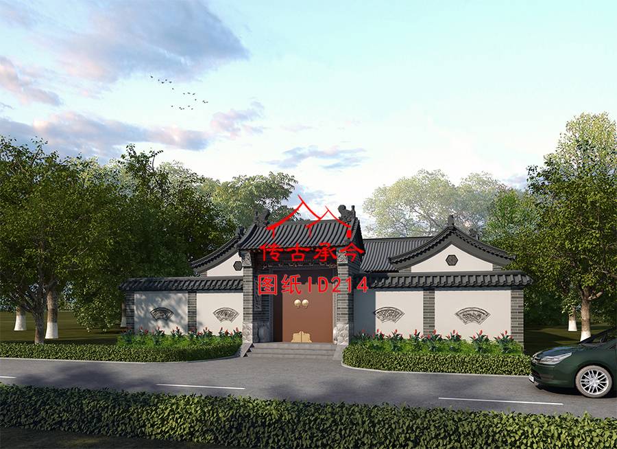 50萬農(nóng)村小型三合院
