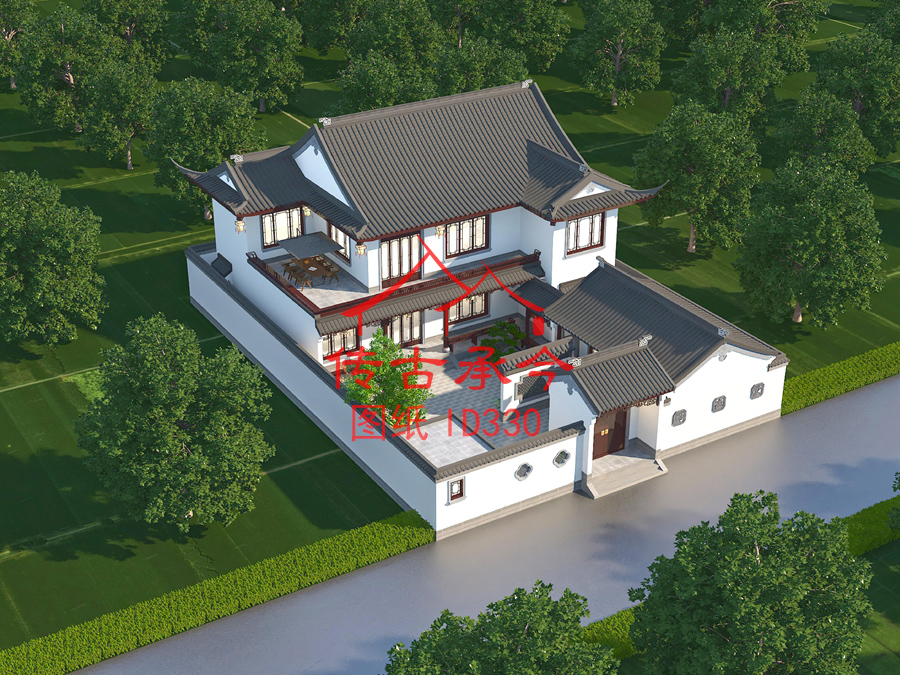 蘇式合院效果圖
