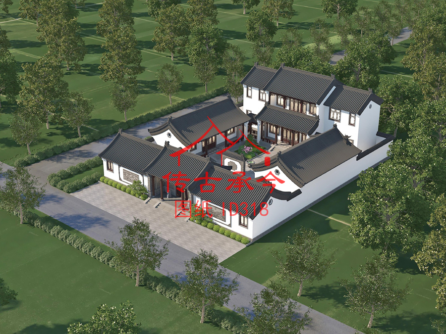 四合院建筑施工圖紙