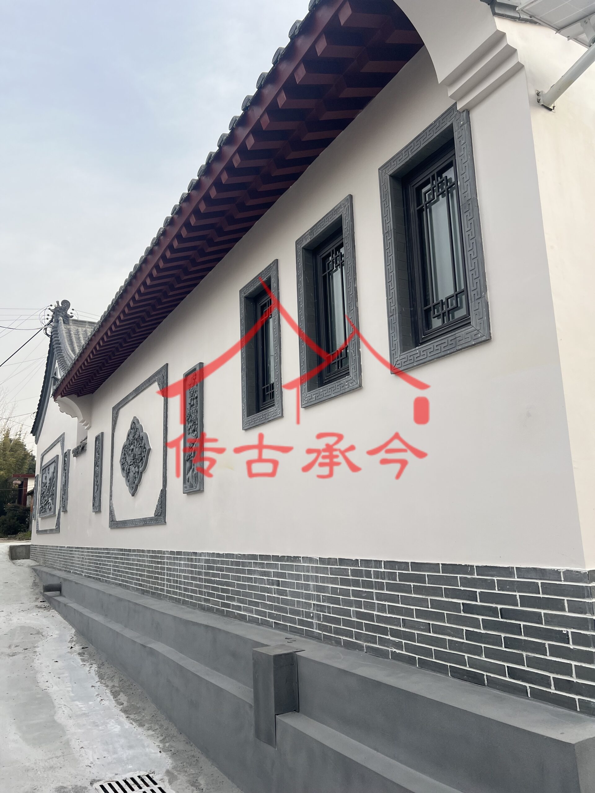 四合院立體效果圖