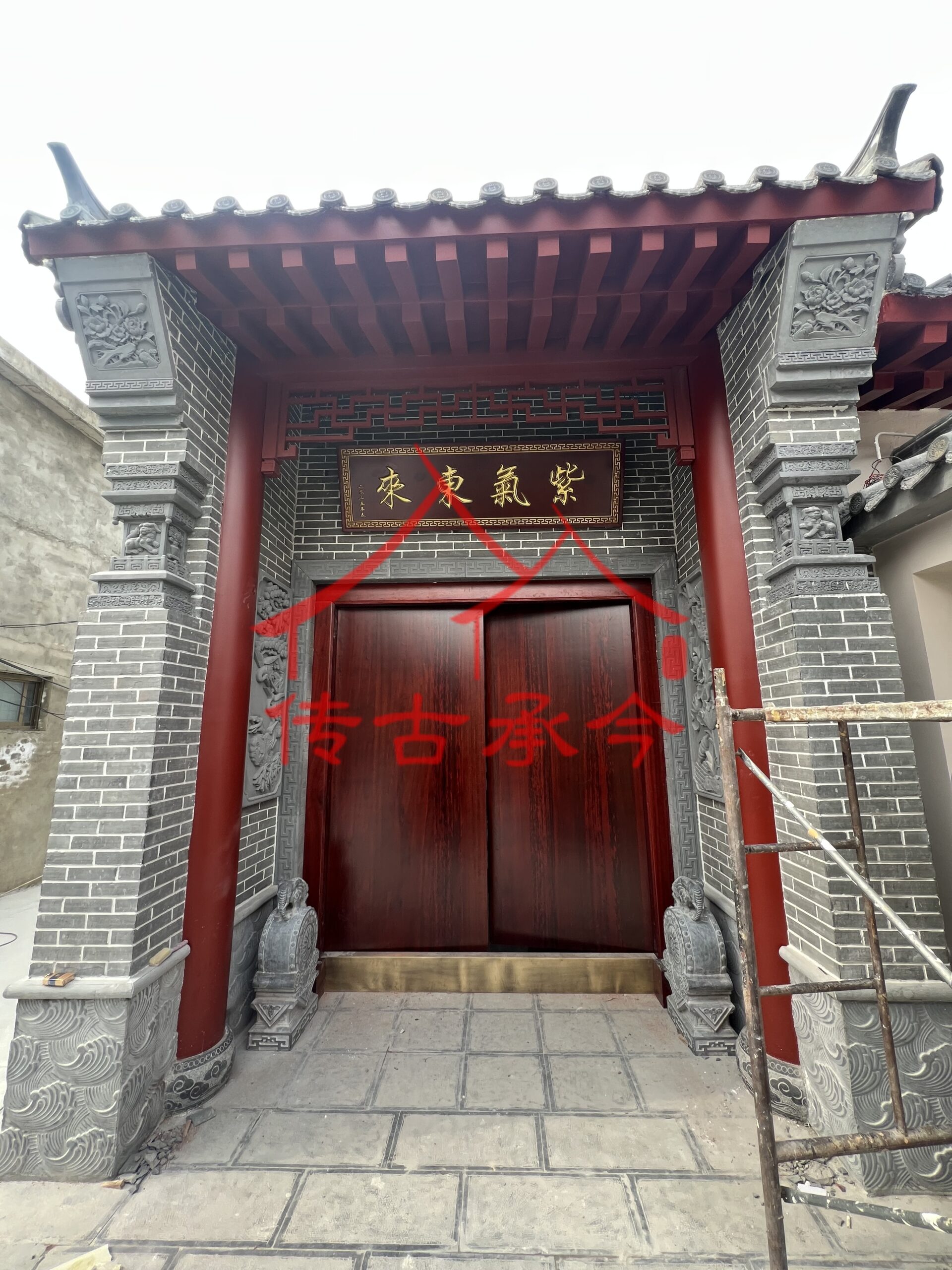 恭王府四合院平面圖