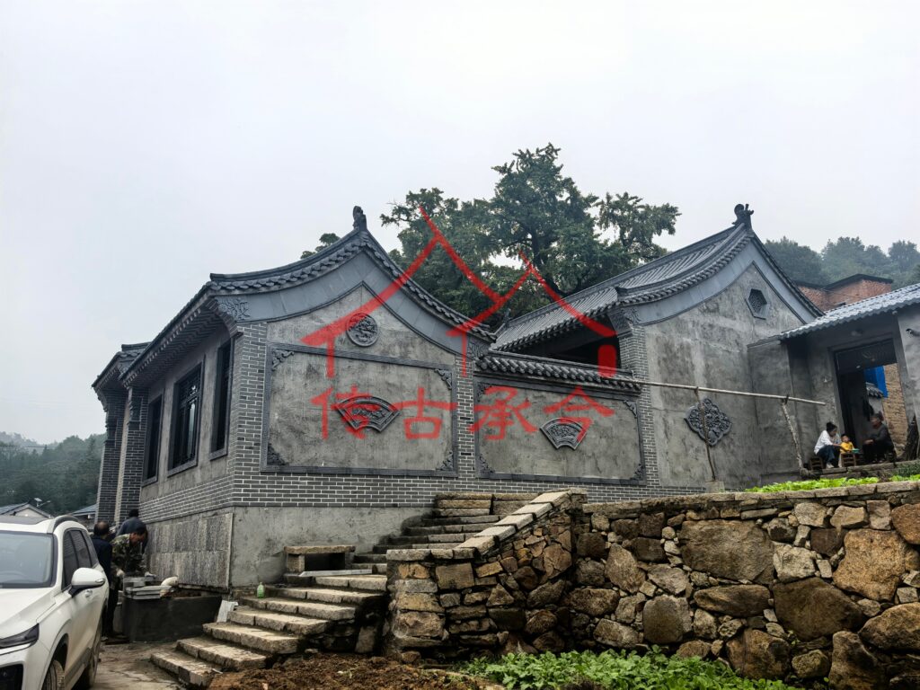 農(nóng)村四合院cad圖紙