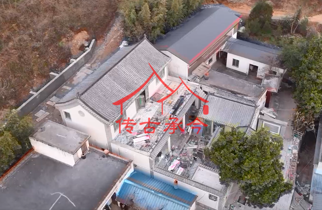 江南四合院平面圖